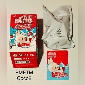 (Authentic) Popmart: The Monsters Coca-Cola Mini figure - Special Sofa